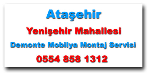 Yenişehir Mahallesi Demonte Mobilya Montaj