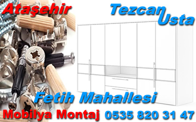 Ataşehir Fetih Mahallesi Mobilya Montaj