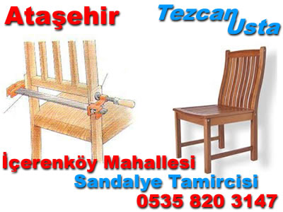 içerenköy Mahallesi Kırık Sandalye Tamiri