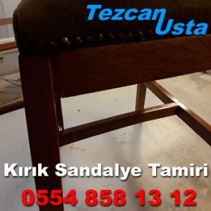 Esatpaşa Mahallesi Kırık Sandalye Tamiri