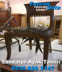 Mimar Sinan Mahallesi Sandalye Ayak Tamiri